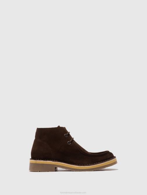 OILSUEDE (VEGETAL) MOCCA XX0D810 Lace-up Ankle Boots RODO076 Fly London Men