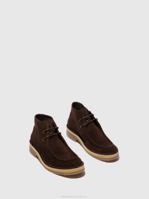 OILSUEDE (VEGETAL) MOCCA XX0D810 Lace-up Ankle Boots RODO076 Fly London Men