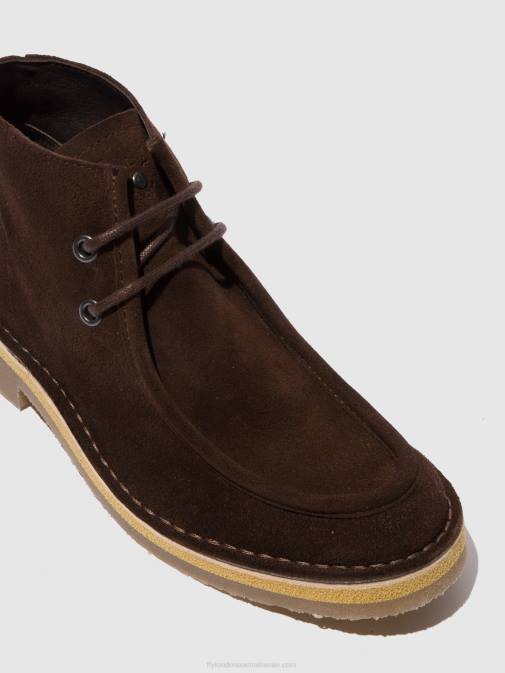 OILSUEDE (VEGETAL) MOCCA XX0D810 Lace-up Ankle Boots RODO076 Fly London Men