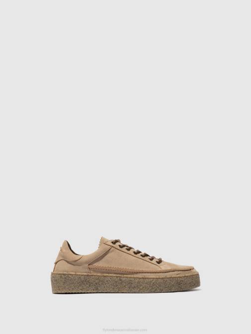 BEIGE XX0D829 Lace-up Shoes RONN519 Fly London Men