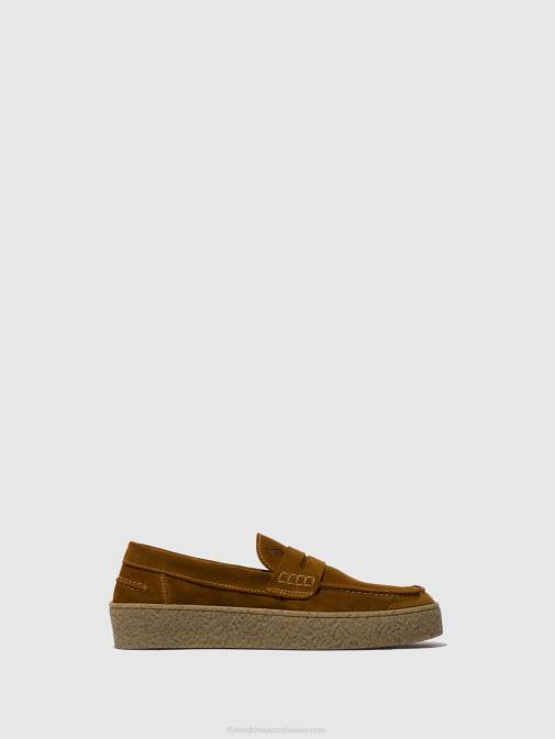 TAN XX0D826 Slip-on Shoes ROEL517 Fly London Men
