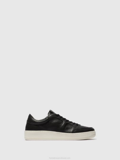 BLACK XX0D840 Lace-up Trainers BUDE516 Fly London Men