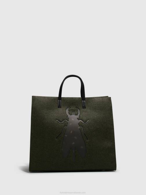 DK GREEN XX0D794 Handbag Bags AMUR702 Fly London Women