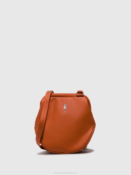 DARWIN DK.ORANGE XX0D796 Shoulder Bags BICA712 Fly London Women