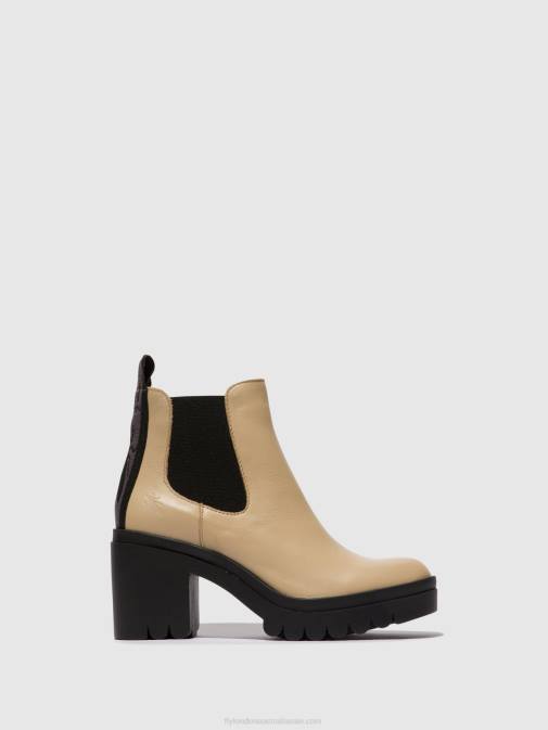 BEIGE XX0D119 Chelsea Ankle Boots TOPE520 Fly London Women