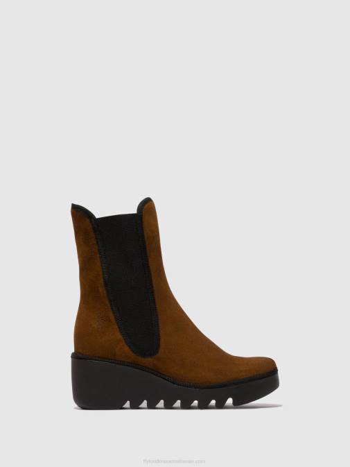 CAMEL XX0D146 Chelsea Ankle Boots BYRO395 Fly London Women