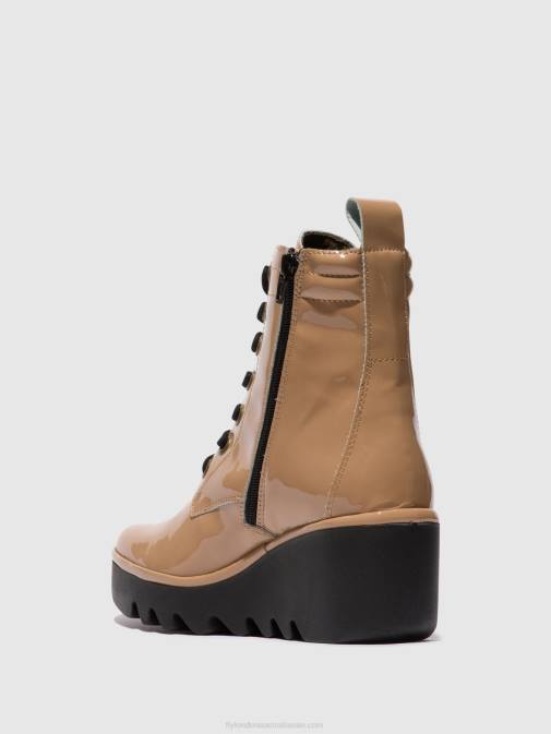 CAPUCCINO XX0D109 Lace-up Ankle Boots BIAZ329 Fly London Women