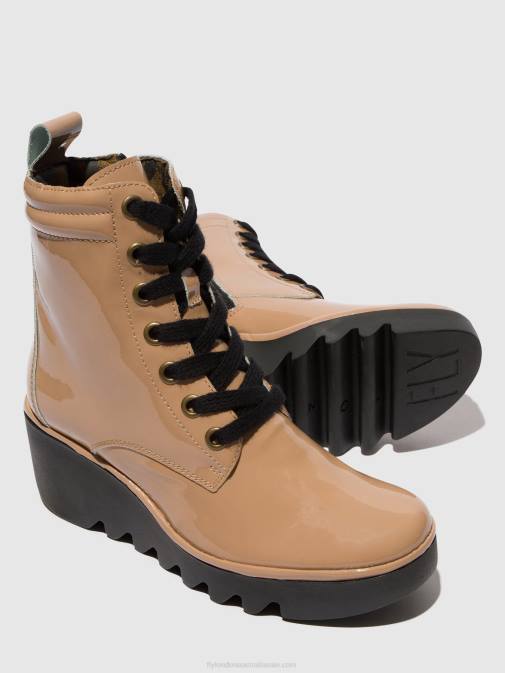 CAPUCCINO XX0D109 Lace-up Ankle Boots BIAZ329 Fly London Women