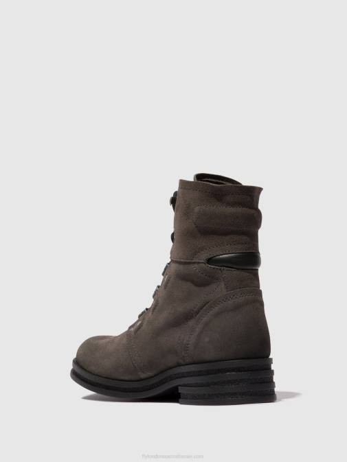 DIESEL XX0D99 Lace-up Ankle Boots KNOT792 Fly London Women