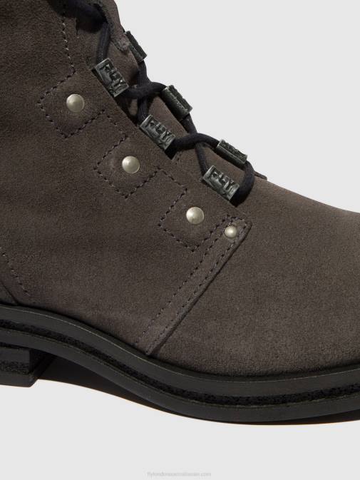 DIESEL XX0D99 Lace-up Ankle Boots KNOT792 Fly London Women