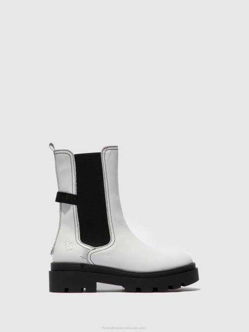NAPPA WHITE XX0D332 Chelsea Boots JUDY819 Fly London Women