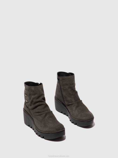 OILSUEDE DIESEL XX0D183 Zip Up Ankle Boots BROM344 Fly London Women