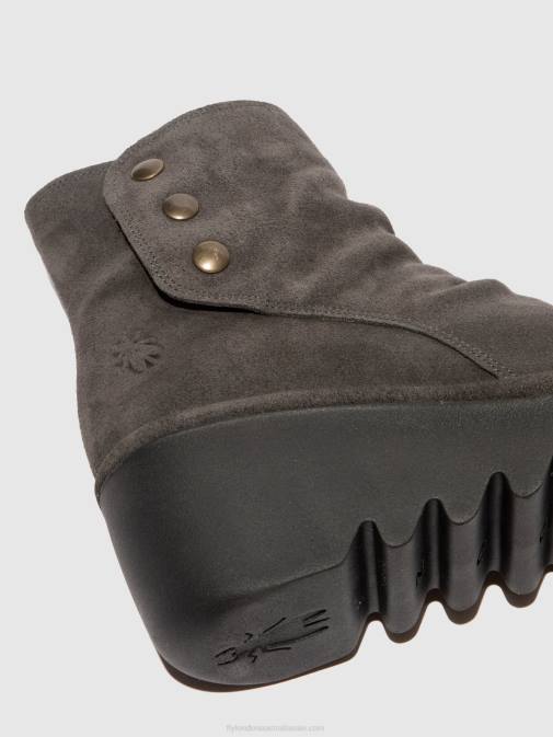 OILSUEDE DIESEL XX0D183 Zip Up Ankle Boots BROM344 Fly London Women