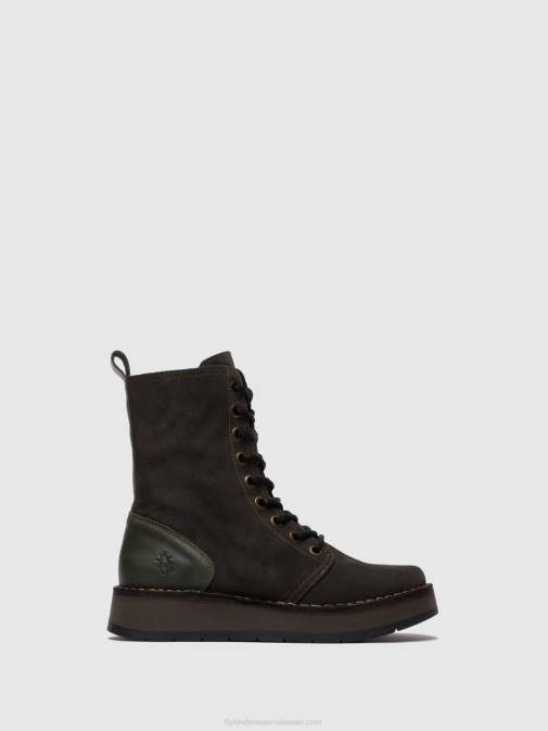 OILSUEDE/RUG DIESEL XX0D247 Lace-up Ankle Boots RAMI043 Fly London Women