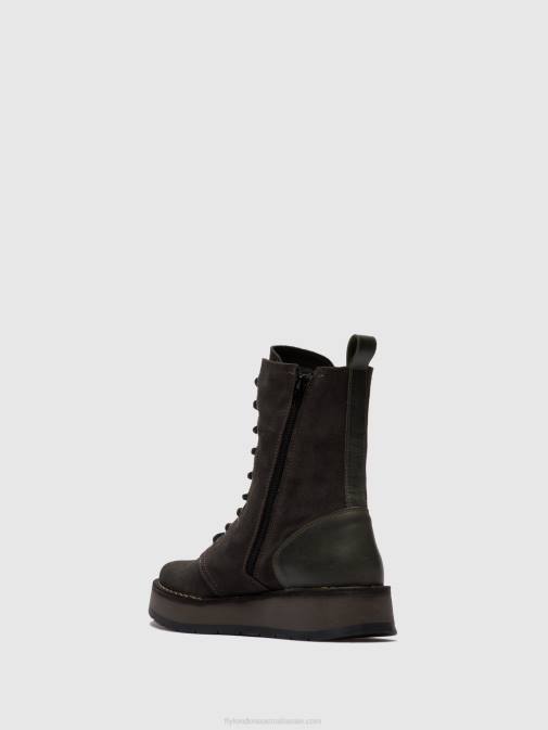 OILSUEDE/RUG DIESEL XX0D247 Lace-up Ankle Boots RAMI043 Fly London Women