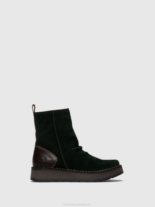 OILSUEDE/RUG GREEN FOREST/DK.BROWN
