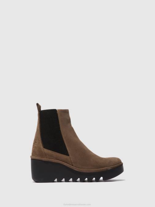 OILSUEDE TAUPE XX0D231 Chelsea Ankle Boots BAGU233 Fly London Women