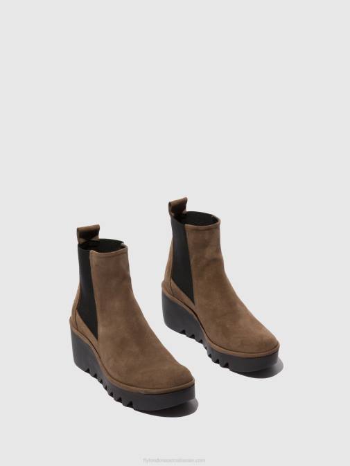 OILSUEDE TAUPE XX0D231 Chelsea Ankle Boots BAGU233 Fly London Women
