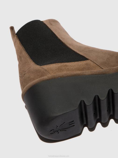 OILSUEDE TAUPE XX0D231 Chelsea Ankle Boots BAGU233 Fly London Women
