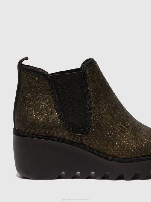 OLIVE SPIKES XX0D25 Chelsea Ankle Boots BYNE349 Fly London Women