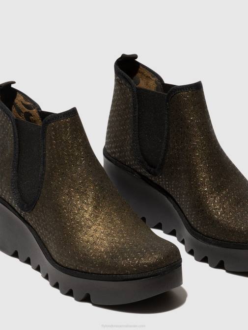 OLIVE SPIKES XX0D25 Chelsea Ankle Boots BYNE349 Fly London Women