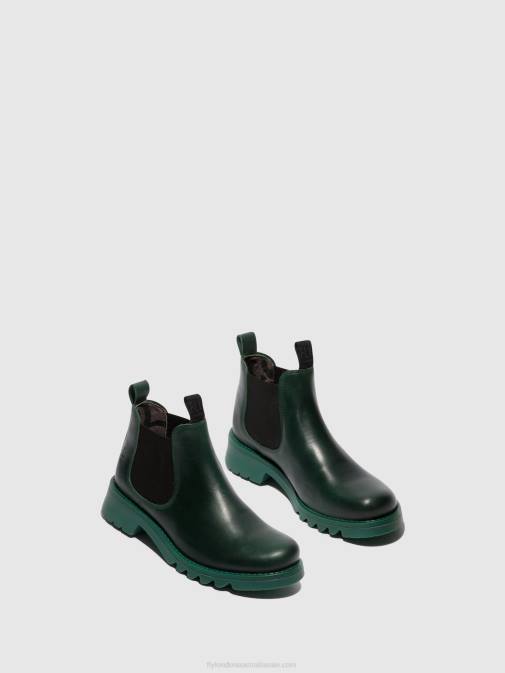 PETROL (PETROL SOLE) XX0D125 Chelsea Ankle Boots RIKA894 Fly London Women