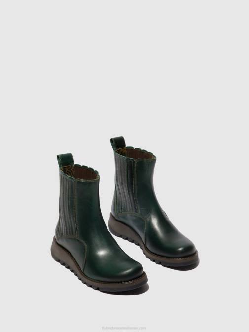 PETROL XX0D42 Zip Up Ankle Boots SUZY899 Fly London Women