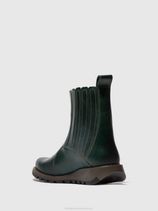 PETROL XX0D42 Zip Up Ankle Boots SUZY899 Fly London Women
