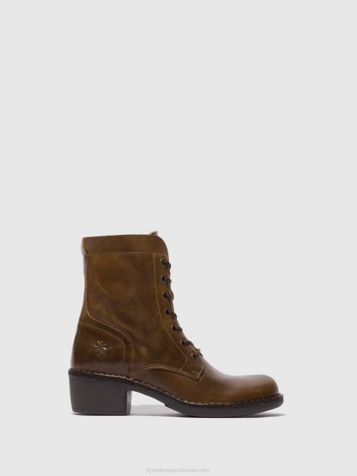 RUG CAMEL XX0D194 Lace-up Ankle Boots MILU044 Fly London Women