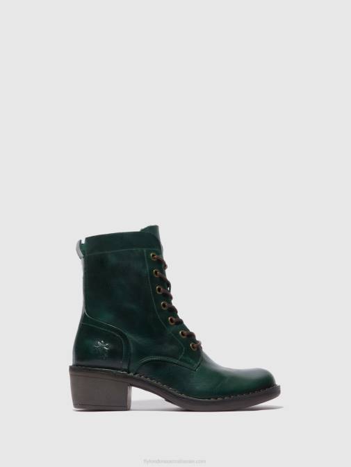 RUG PETROL XX0D195 Lace-up Ankle Boots MILU044 Fly London Women
