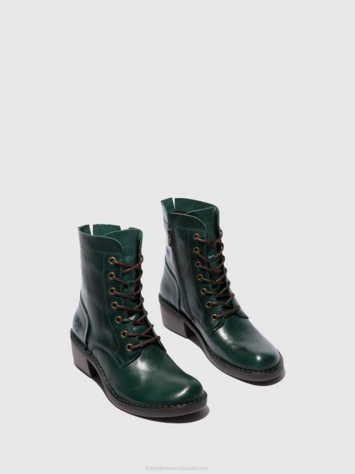 RUG PETROL XX0D195 Lace-up Ankle Boots MILU044 Fly London Women