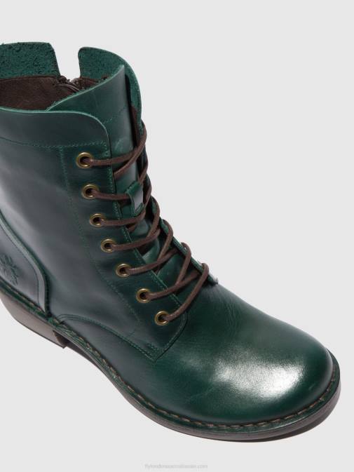 RUG PETROL XX0D195 Lace-up Ankle Boots MILU044 Fly London Women