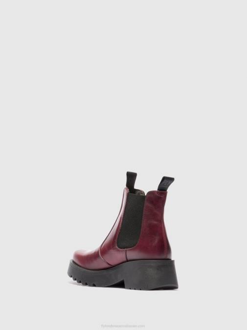 RUG PURPLE XX0D223 Chelsea Ankle Boots MEDI789 Fly London Women