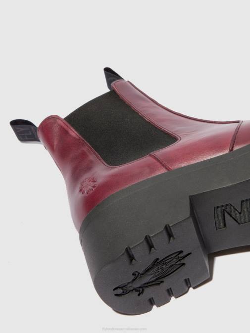 RUG PURPLE XX0D223 Chelsea Ankle Boots MEDI789 Fly London Women