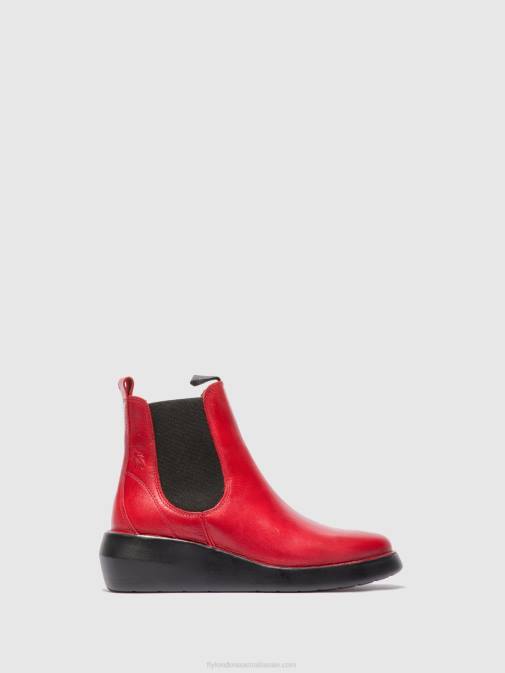 RUG RED XX0D230 Chelsea Ankle Boots BETY502 Fly London Women