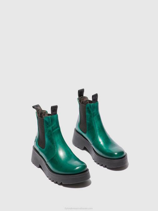 RUG SHAMROCK GREEN XX0D224 Chelsea Ankle Boots MEDI789 Fly London Women