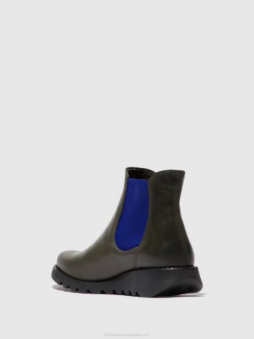 SALV DIESEL (BLUE ELASTIC) XX0D118 Chelsea Ankle Boots Fly London Women