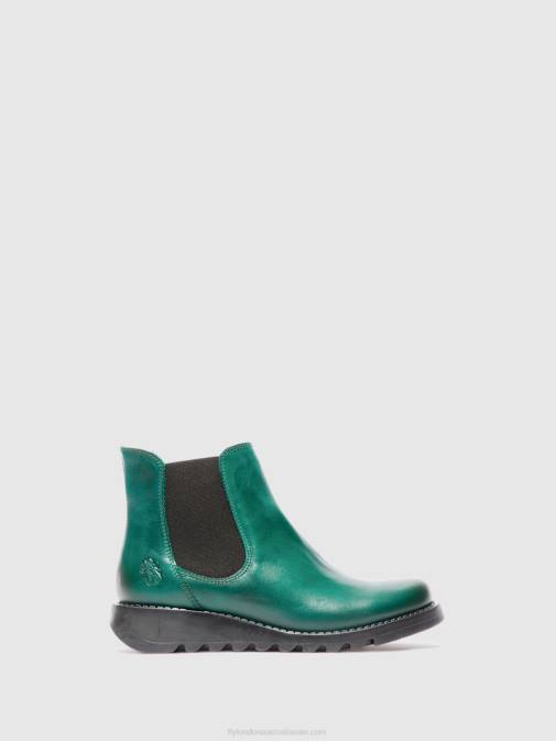 SALV RUG SHAMROCK GREEN (BLACK ELASTIC)