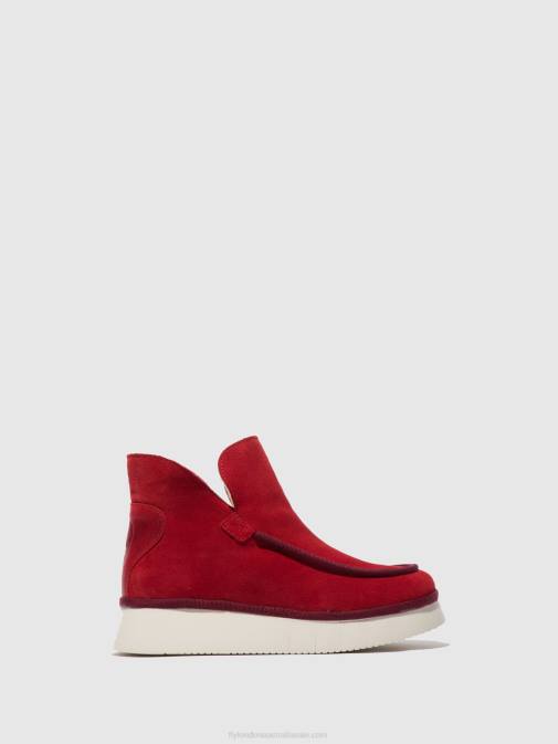 SUEDE/RUG CARMINE RED
