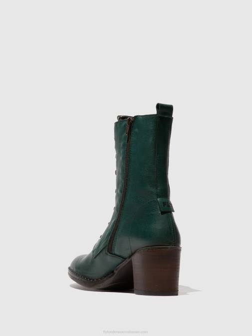 VERONA GREEN FOREST XX0D209 Lace-up Ankle Boots BLYA070 Fly London Women