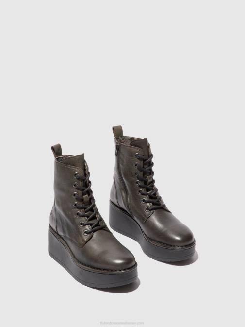 VERONA GROUND XX0D200 Lace-up Ankle Boots HEPE239 Fly London Women