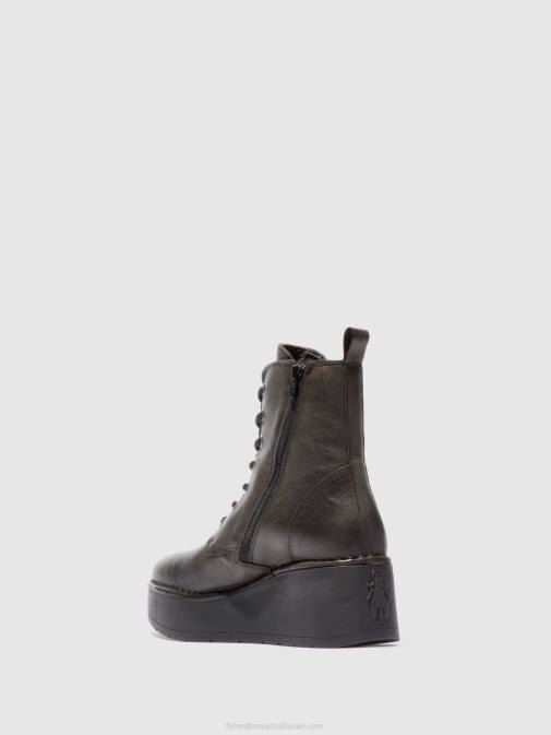 VERONA GROUND XX0D200 Lace-up Ankle Boots HEPE239 Fly London Women