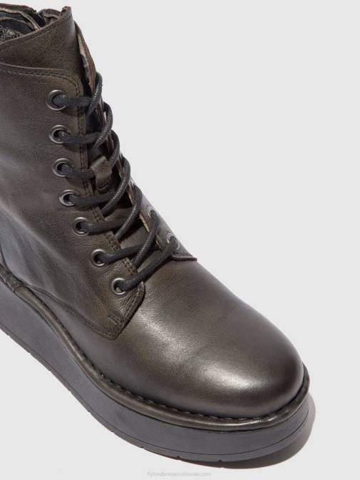 VERONA GROUND XX0D200 Lace-up Ankle Boots HEPE239 Fly London Women