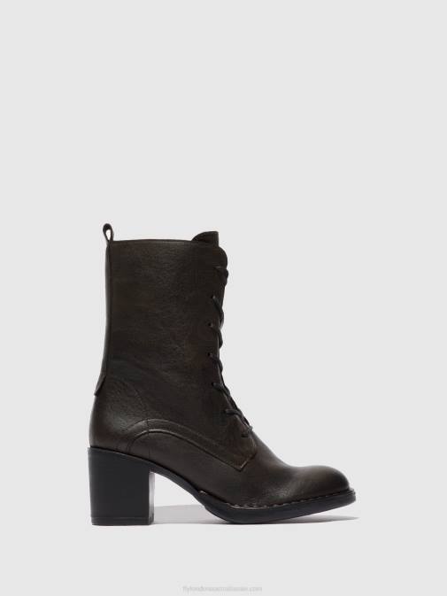 VERONA GROUND XX0D204 Lace-up Ankle Boots BLYA070 Fly London Women