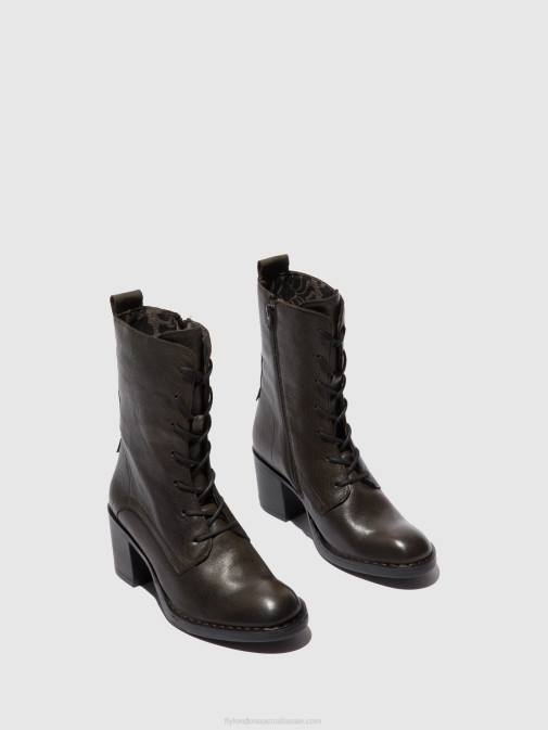 VERONA GROUND XX0D204 Lace-up Ankle Boots BLYA070 Fly London Women