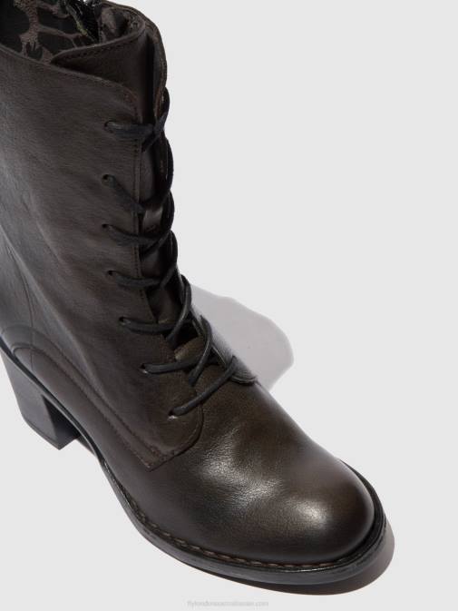VERONA GROUND XX0D204 Lace-up Ankle Boots BLYA070 Fly London Women