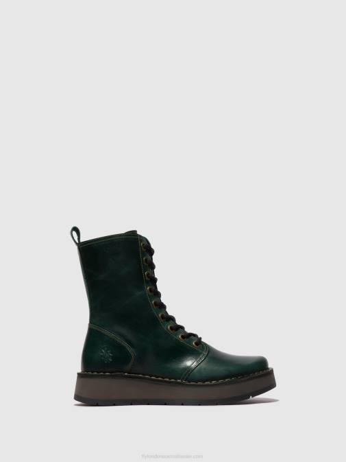 PETROL XX0D290 Lace-up Boots RAMI043 Fly London Women
