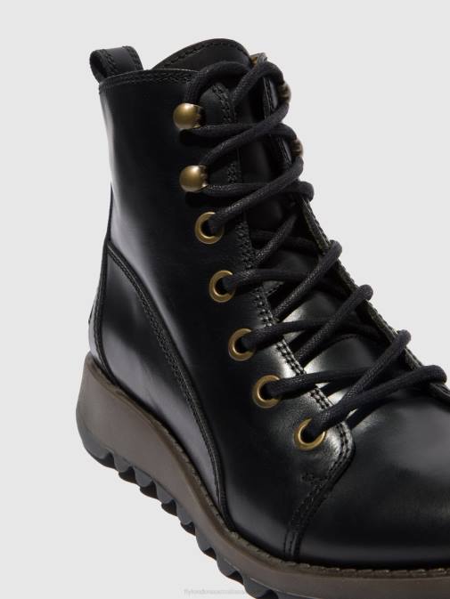 RUG BLACK XX0D330 Lace-up Boots SORE813 Fly London Women