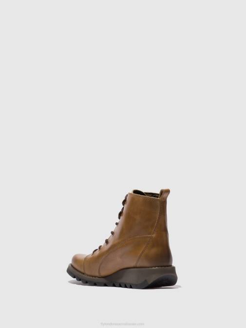 RUG CAMEL XX0D331 Lace-up Boots SORE813 Fly London Women