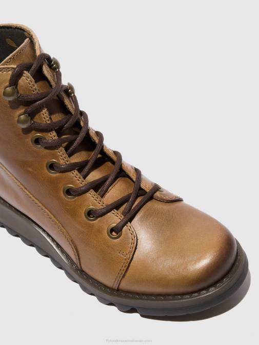 RUG CAMEL XX0D331 Lace-up Boots SORE813 Fly London Women